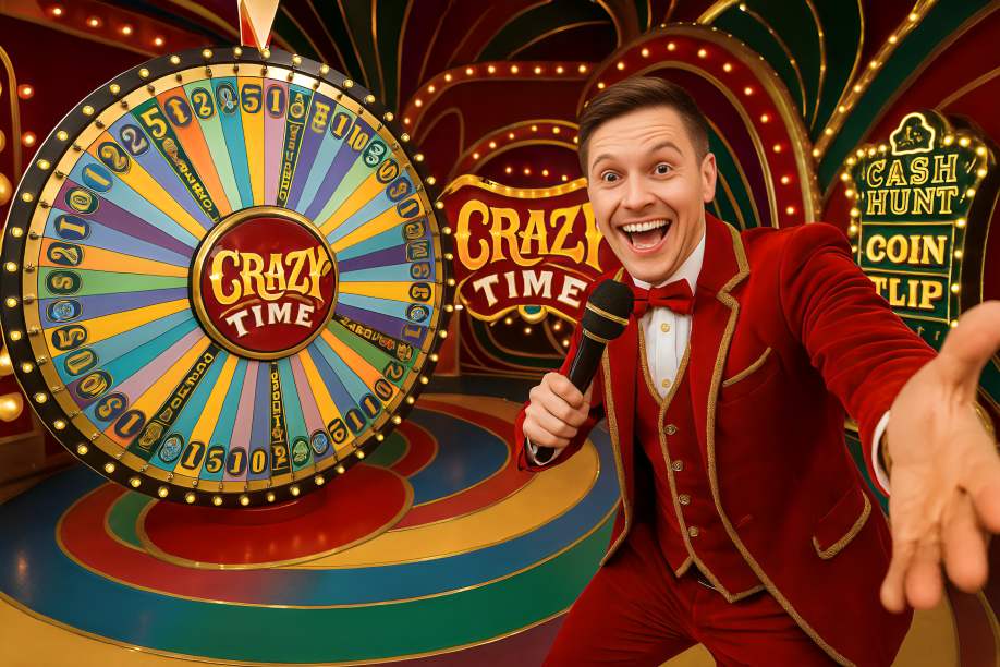 Crazy Time Fast-Paced, Game Show Style