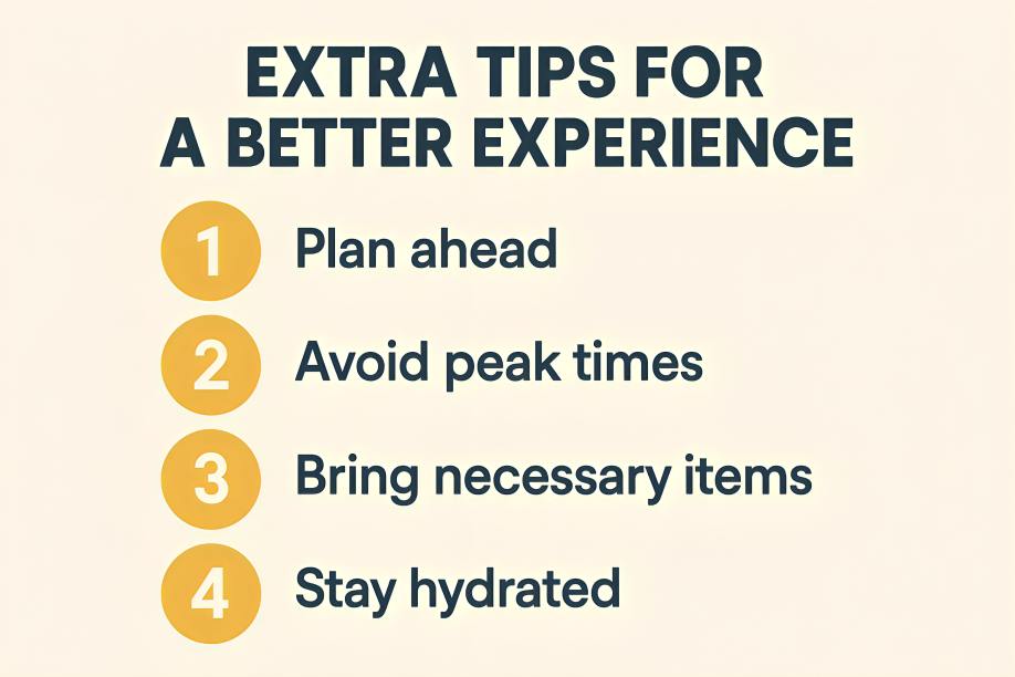 Extra Tips for a Better Experience
