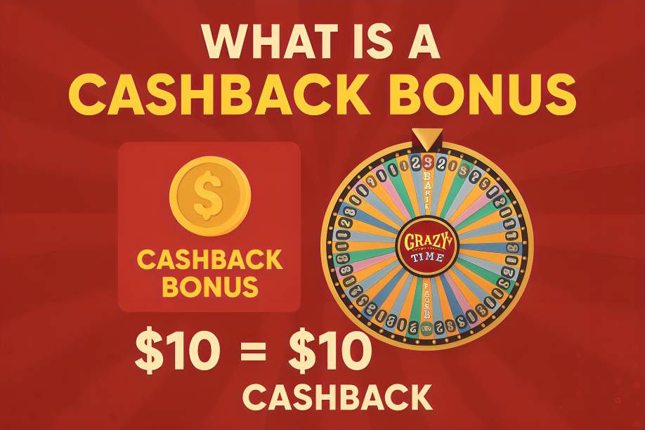 What Is a Cashback Bonus on Crazy Time?