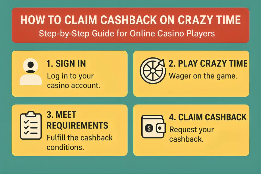 How To Claim Cashback On Crazy Time: Step-by-Step Guide for Online Casino Players
