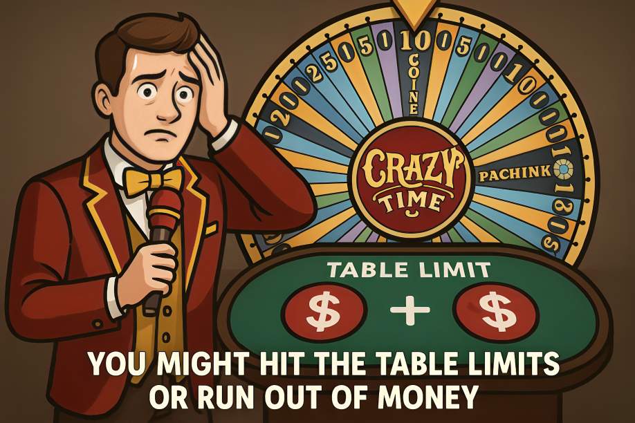 3. You Might Hit the Table Limits or Run Out of Money