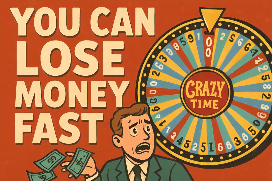 1. You Can Lose Money Fast Crazy Time