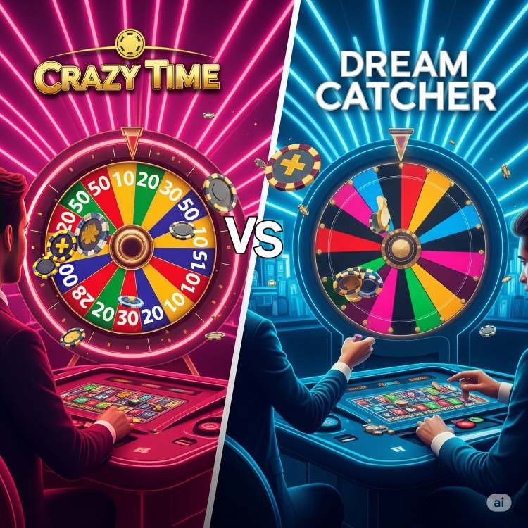 Crazy Time vs Dream Catcher: What’s The Difference?